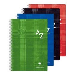 Clairefontaine répertoire spirale, a4, quadrillé 5x5 (LOT DE 5)