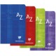 Clairefontaine répertoire piqué, 110 x 170 mm, quadrillé 5x5 (LOT DE 10)