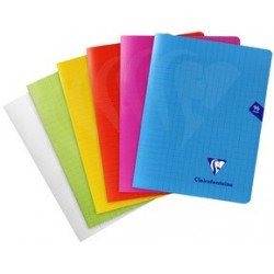 Clairefontaine cahier piqûre mimesys, 170 x 220 mm, séyès (LOT DE 10)