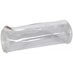 Clairefontaine trousse ronde, plastique, avec paillettes