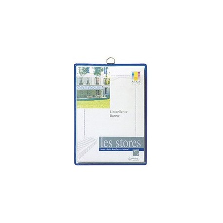 Tarifold porte brochures avec anse, a4, bleu
