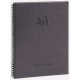 Exacompta agenda de bureau "consultations w", 2021, gris