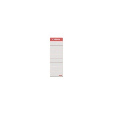 Esselte etiquette pour dos de classeur standard, 50 x 158 mm