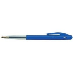Bic stylo à bille rétractable m10, couleur d'encre: bleu
