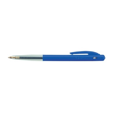 Bic stylo à bille rétractable m10, couleur d'encre: bleu