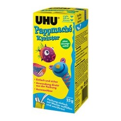 Uhu papier mâché, sans solvant, 25 g = 450 ml de colle