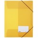 Durable chemise à élastiques, a4, pp, jaune