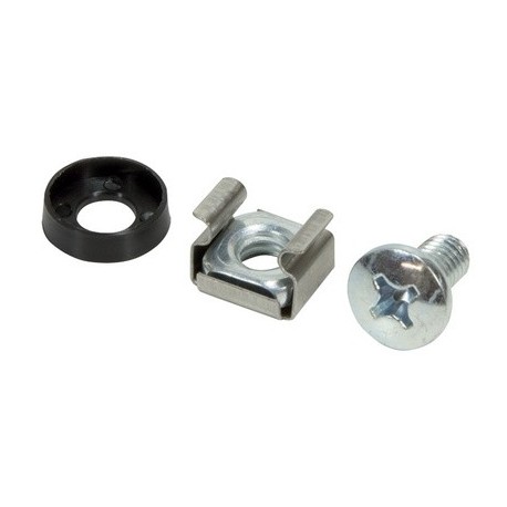 Logilink jeu de vis m6 pour composants 19", 20 pièces