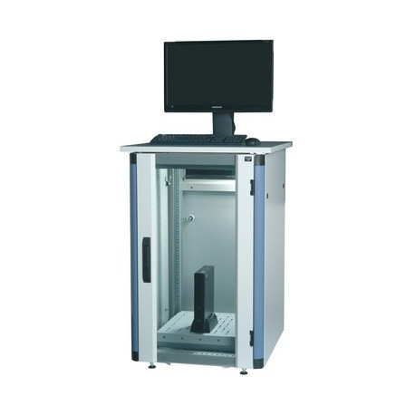 Apranet jeu de roulettes pour systèmes d'armoire 19"
