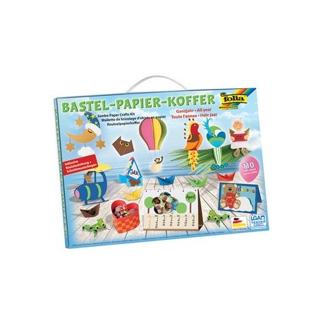 Folia mallette de bricolage d'objets papier "toute l'année"