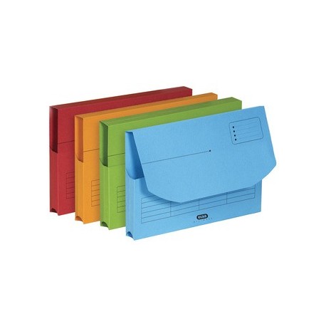 Elba ultimate pochette à rabat, format a4, assorti (LOT DE 25)
