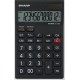 Sharp calculatrice de bureau el-125 twh, solaire/pile