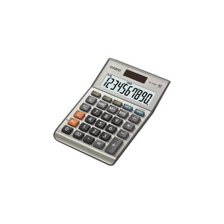 Casio calculatrice de bureau ms-100 bm, solaire / pile