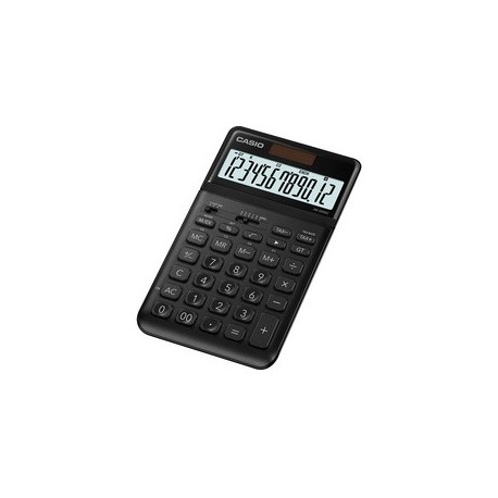 Casio calculatrice de bureau jw-200sc-bu, solaire / pile