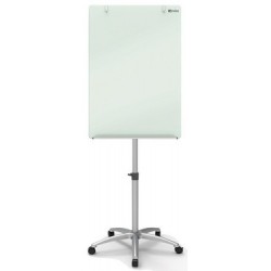 Nobo tableau en verre magnétique mobil diamond, (l)700 x