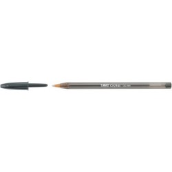 Bic stylo à bille cristal large, couleur de l'encre: noir