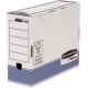 Fellowes bankers box system caisse d'archivage, bleu,