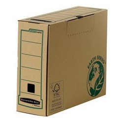 Fellowes boîte d'archives bankers box earth, marron,