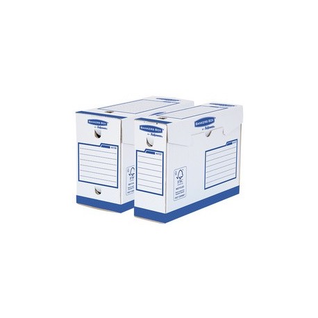 Fellowes bankers box basic boîte d'archives heavy duty a4+