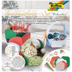 Folia set paniers cadeaux "noel"