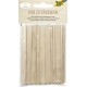 Folia bâtonnets en bois, longueur : 114 mm, assorti
