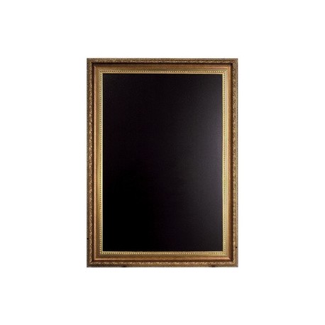 Securit ardoise murale gold, avec cadre gravé en couleur or