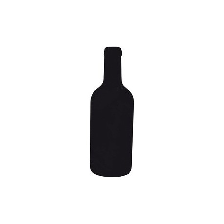 Securit ardoise murale silhouette "bouteille"