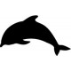 Securit ardoise murale silhouette "dauphin"