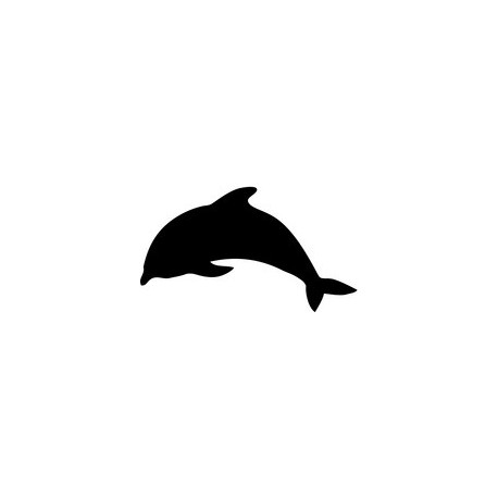 Securit ardoise murale silhouette "dauphin"