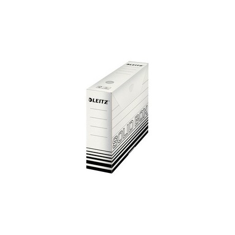 Leitz boîte à archives solid, (l)100 mm, blanc/bleu clair (LOT DE 10)