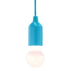 Ansmann hycell lampe de lecture led "pull-light pl1w", bleu