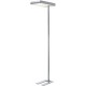 Hansa lampadaire led maxlight, argent