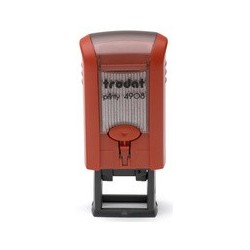 Trodat tampon pour texte printy 4908, personnalisable, rouge