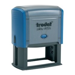 Trodat tampon pour texte 4926 printy, personnalisable, gris