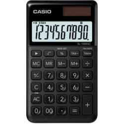 Casio calculatrice sl-1000 sc-we, alimentation solaire/pile
