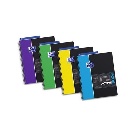 Oxford cahier etudiants "activebook", a4+, quadrillé