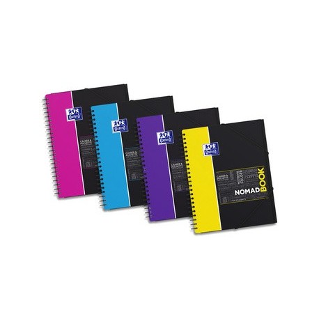 Oxford etudiants cahier "nomadbook", a4+, quadrillé