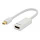 Ednet adaptateur mini displayport fiche mâle - hdmi femelle