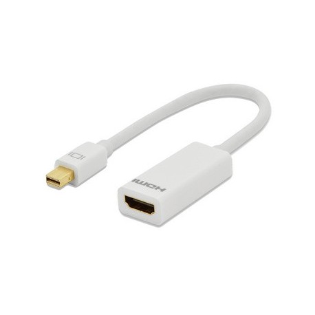 Ednet adaptateur mini displayport fiche mâle - hdmi femelle