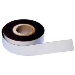 Magnetoplan magnetband, pvc, weiß, 30 mm x 30 m