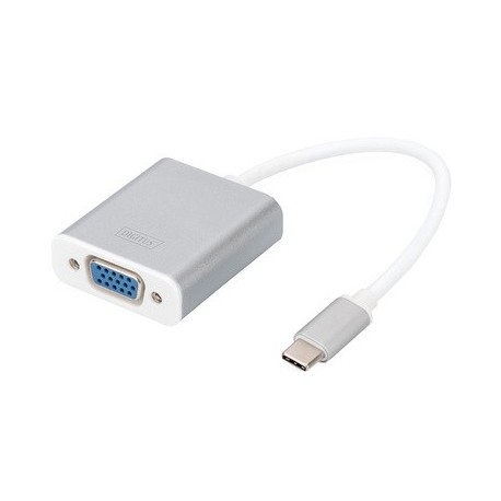 Digitus adaptateur graphique usb 3.0 - vga, blanc