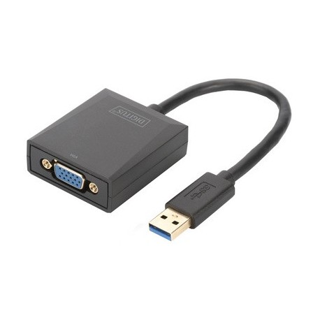 Digitus adaptateur graphique usb 3.0 - vga, usb vers vga,