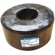 Logilink câble téléphonique, 100 m, 4 fils, plat, noir