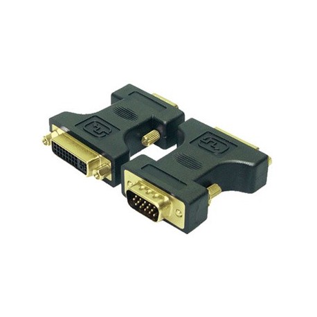 Logilink adaptateur vga mâle 15 pôles-dvi femelle 24+5 pôles