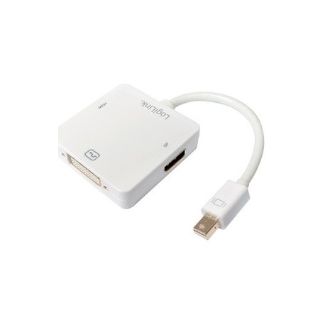 Logilink adaptateur mini displayport mâle - dvi femelle +