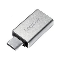 Logilink adaptateur usb, usb-c mâle - usb 3.0 femelle