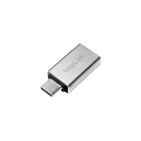 Logilink adaptateur usb, usb-c mâle - usb 3.0 femelle