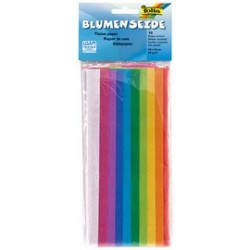 Folia papier de soie, 500 x 700 mm, 20 g/m2, couleurs