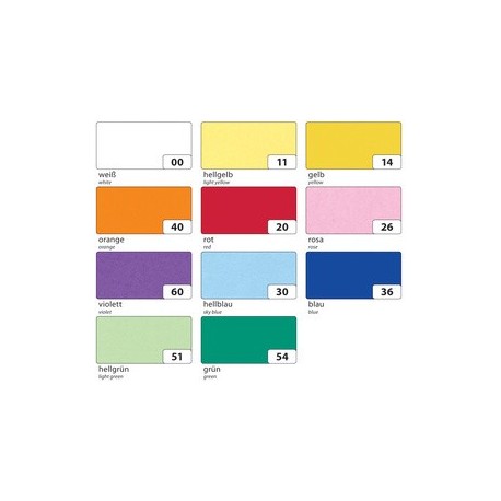Folia papier transparent, (l)505 x (l)700 mm, 115 g/m2, vert
