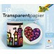 Folia cahier de papier transparent, 200 x 300 mm,10 feuilles